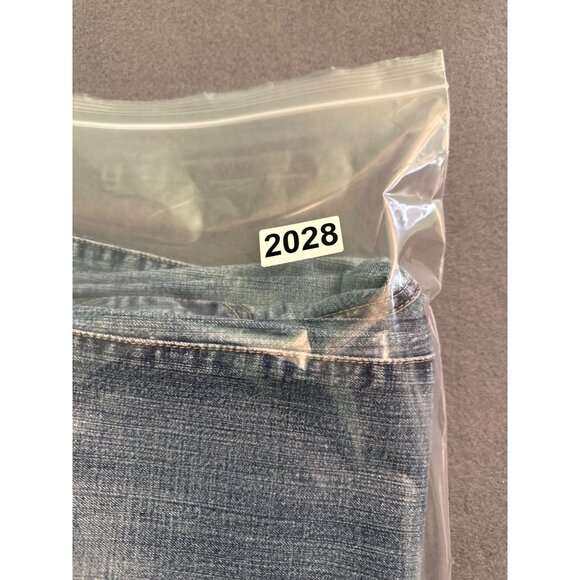 Rue21 Womens Bootcut Jeans Size 16 Medium Wash Embroidered Back Pockets Distress - Picture 9 of 9